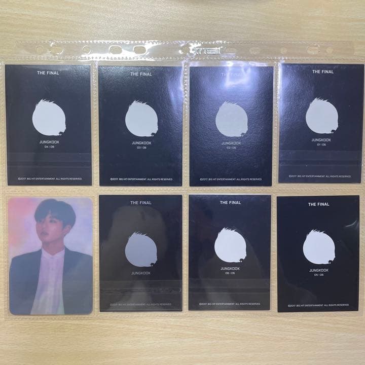 bts WINGS Final ホログラムトレカミニフォトJUNGKOOK