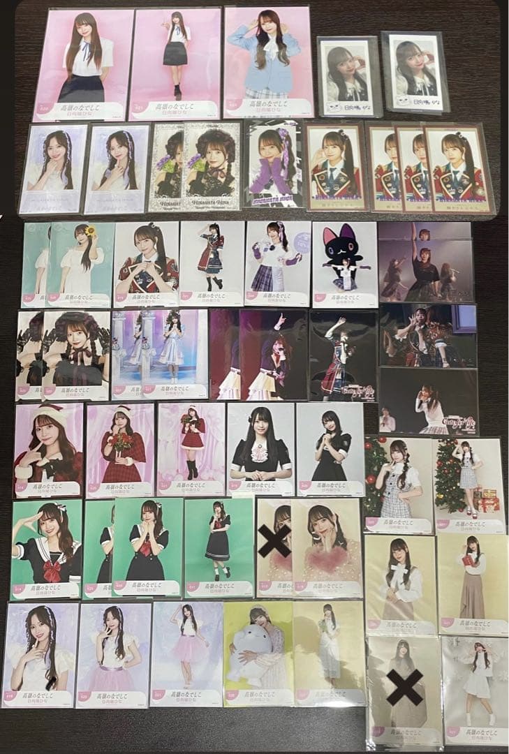 高嶺のなでしこ 生写真 ミニフォト 319枚セット まとめ売り