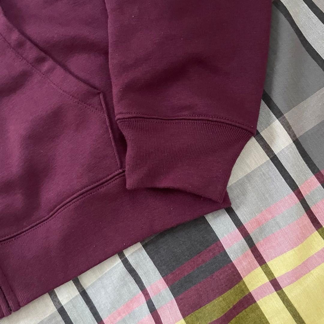 GAP ジップパーカー バーガンディ ワインレッド希少カラー