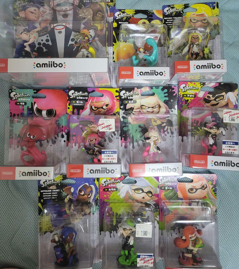 スプラトゥーンamiibo 12体セット