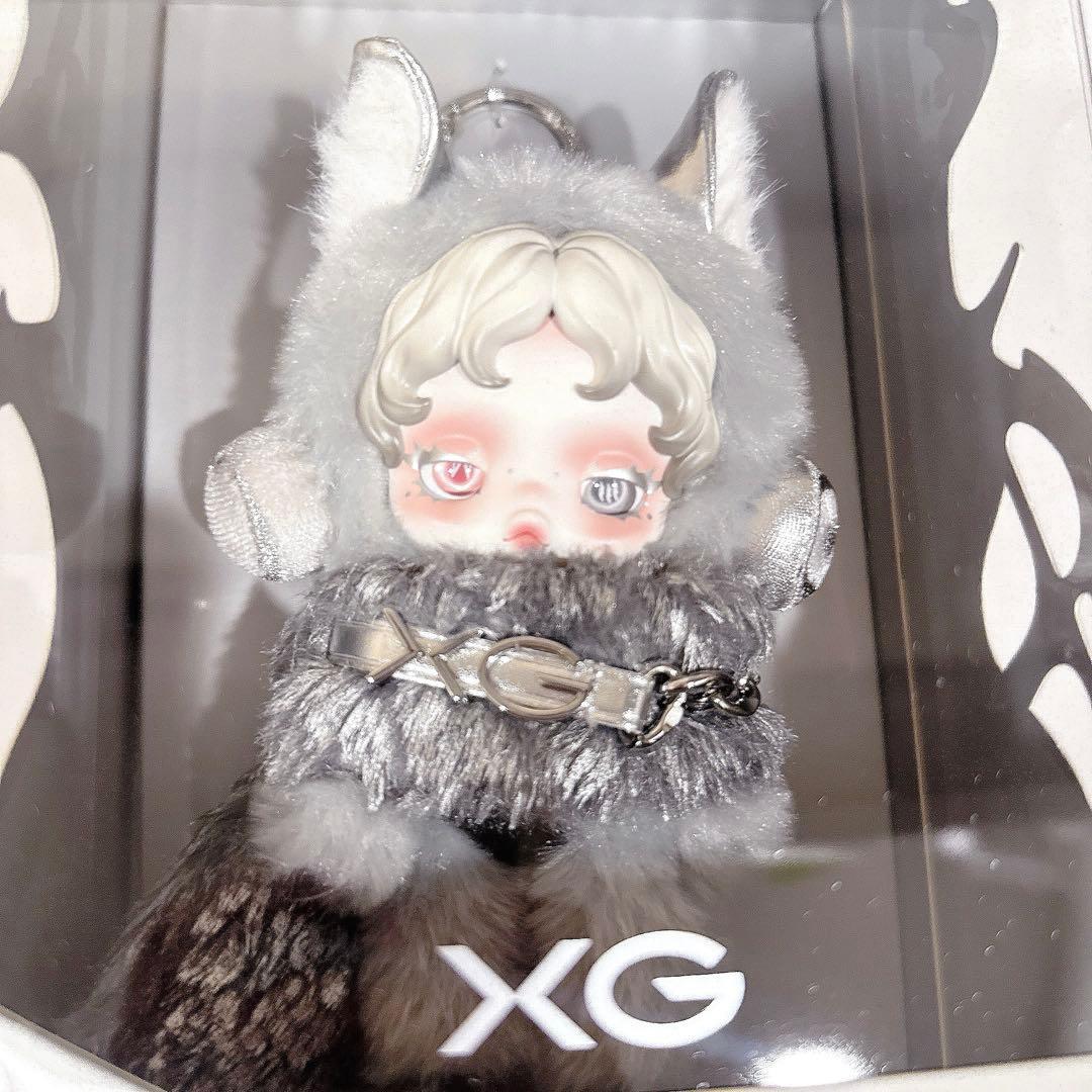 【正規品】スカルパンダSKULLPANDA × XG ぬいぐるみペンダント