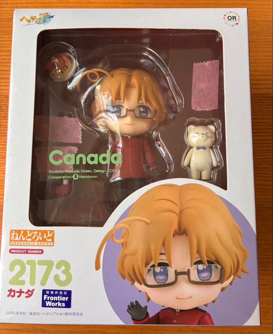 ヘタリア　カナダ　ねんどろいど アクションフィギュア】アニメ「ヘタリア World☆Stars」 ねんどろいど