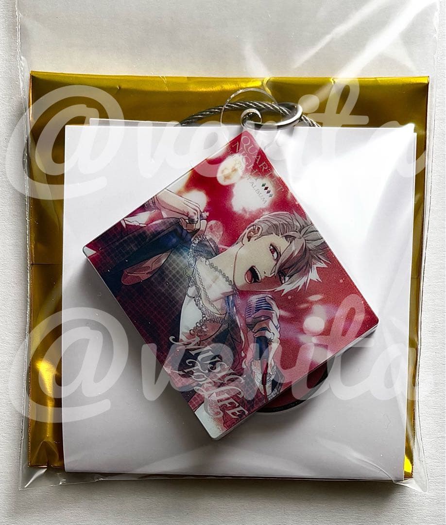 うたプリWL 15th CDジャケット アクリルキーリング 蘭丸 - メルカリ