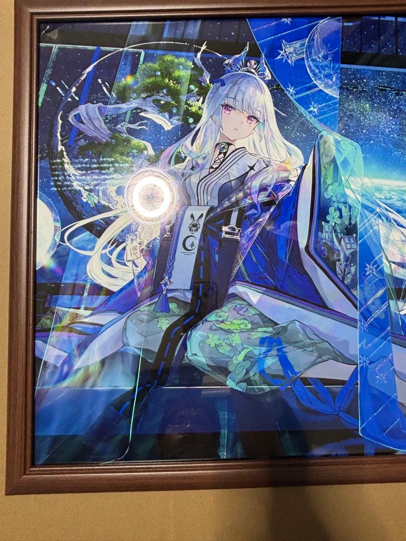 絵師100人展 11 藤ちょこ かぐや姫 複製原画