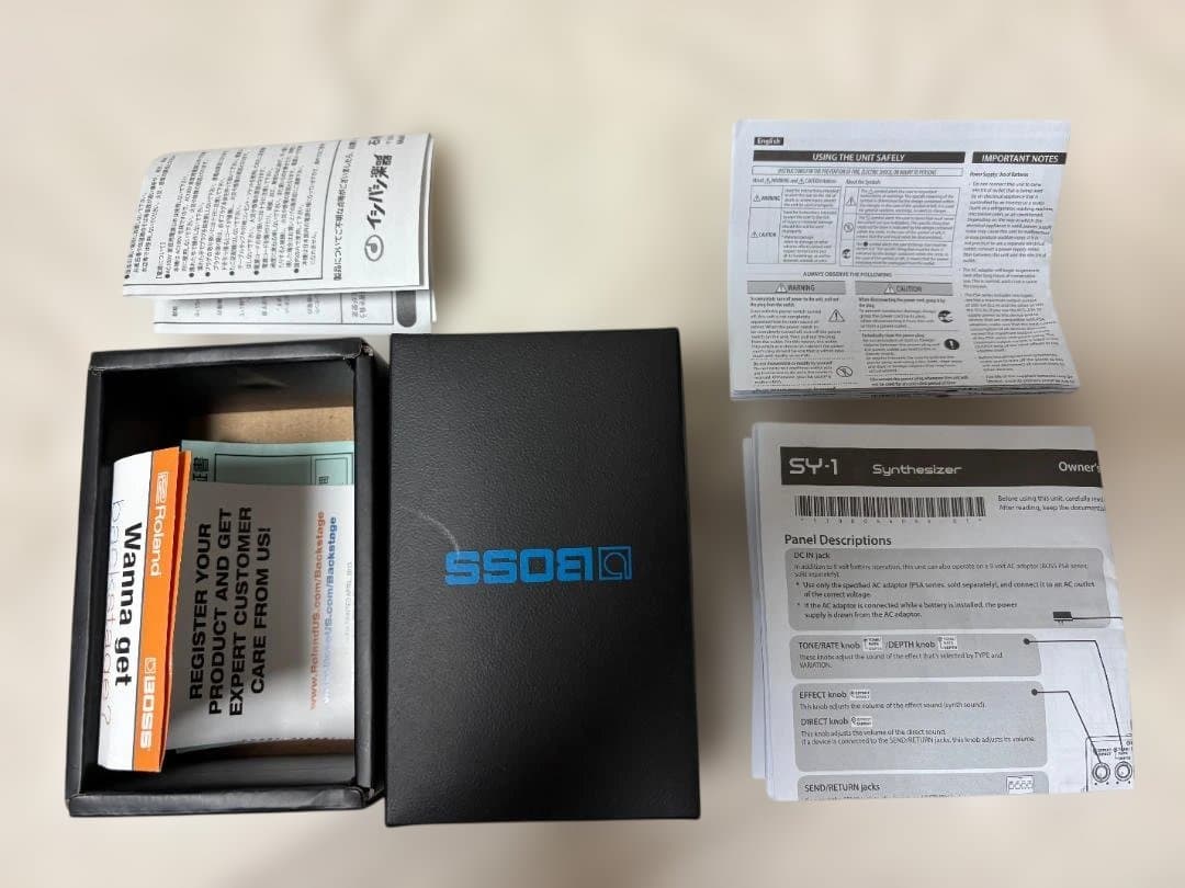 BOSS SY-1 シンセサイザーエフェクター