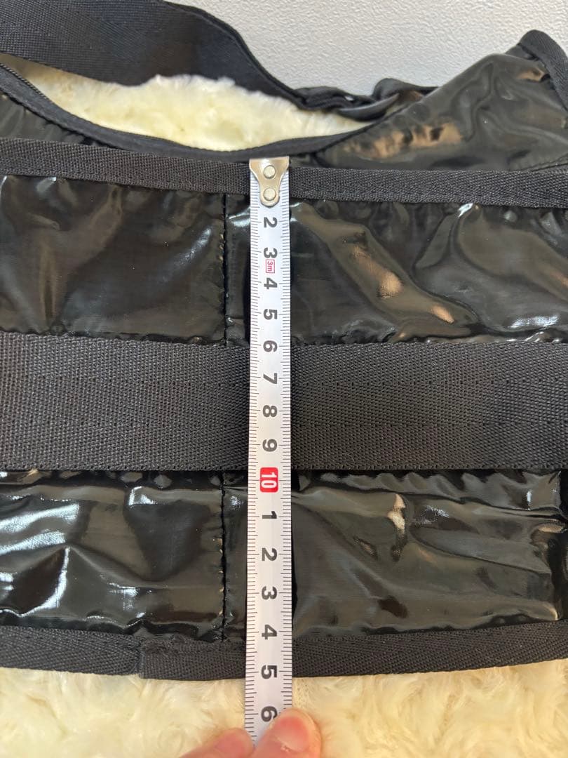 【LeSportsac】レスポートサック新品ブラック ショルダーバッグ ポーチ付