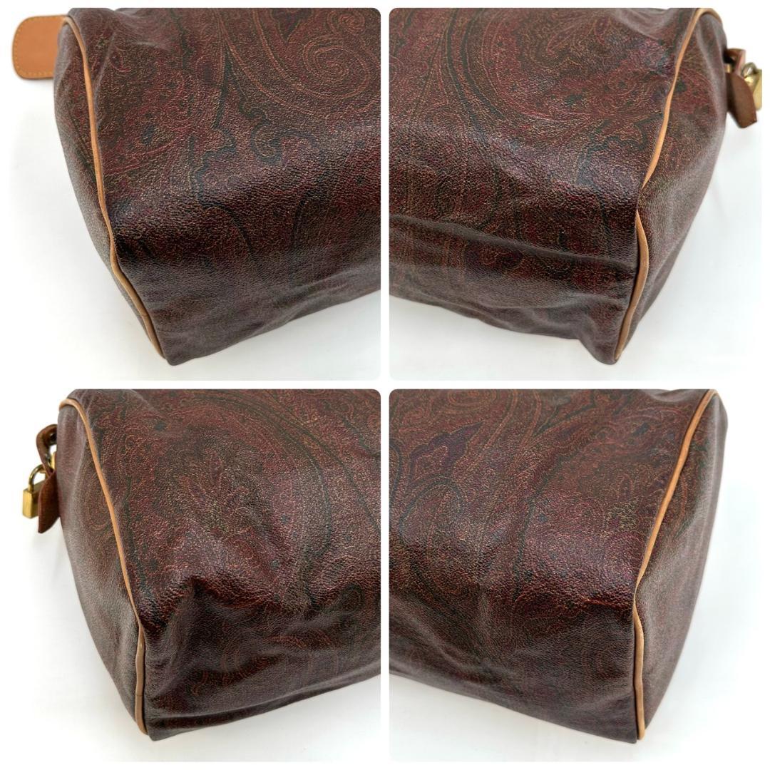 ETRO エトロ ペイズリー ハンドバッグ ミニボストン ゴールド金具
