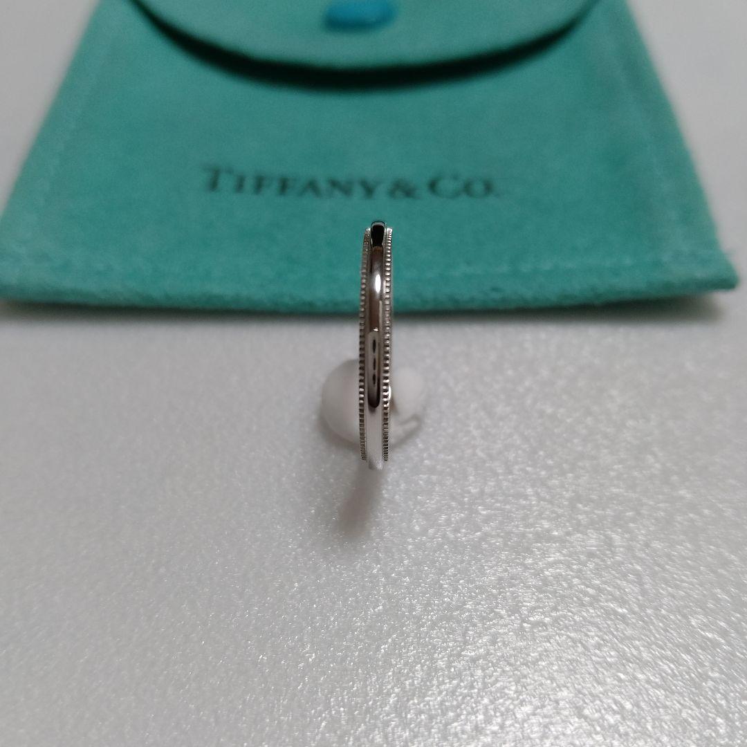 専用ですTIFFANY ティファニー ミルグレイン リング 6号 Pt950