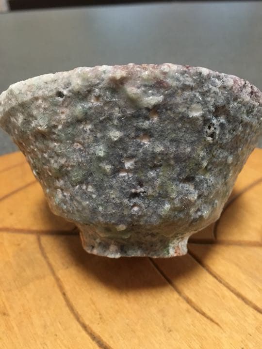 信楽焼 佐伯健剛作 信楽 盃 個展作品