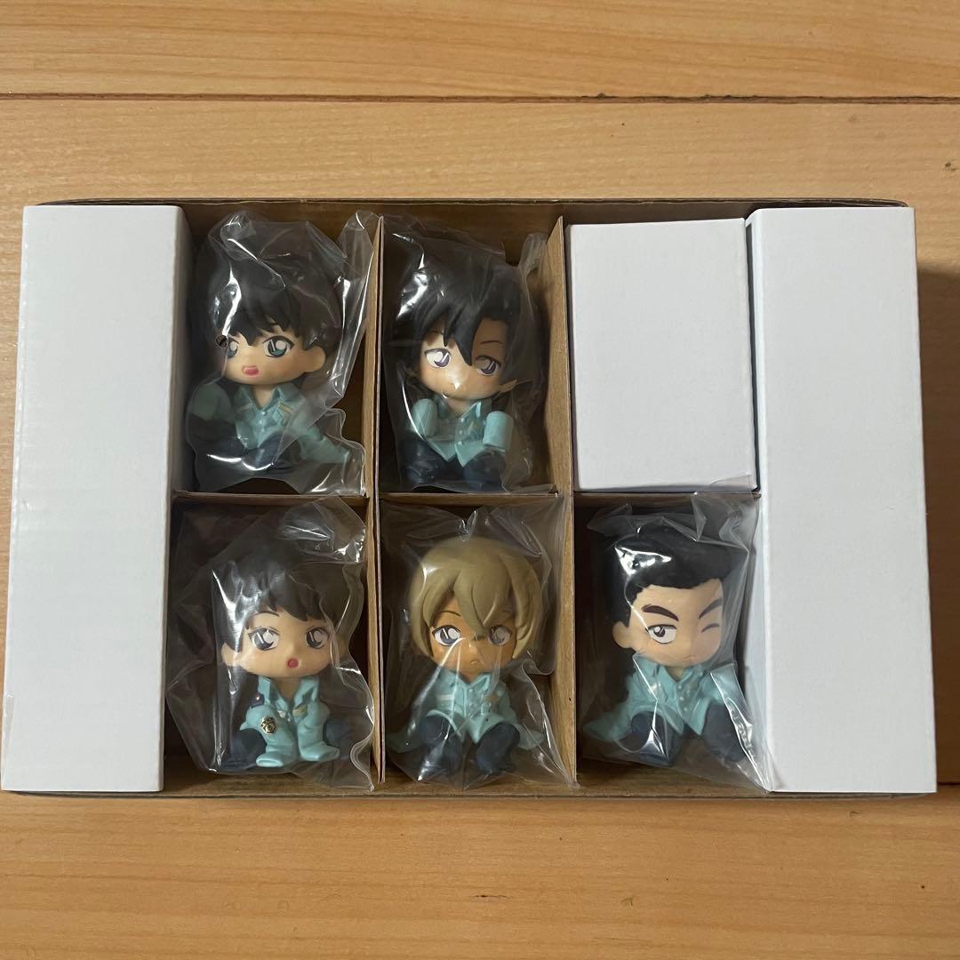 名探偵コナン ちぢませ隊 警察学校組 サンデー応募者全員サービス 5体