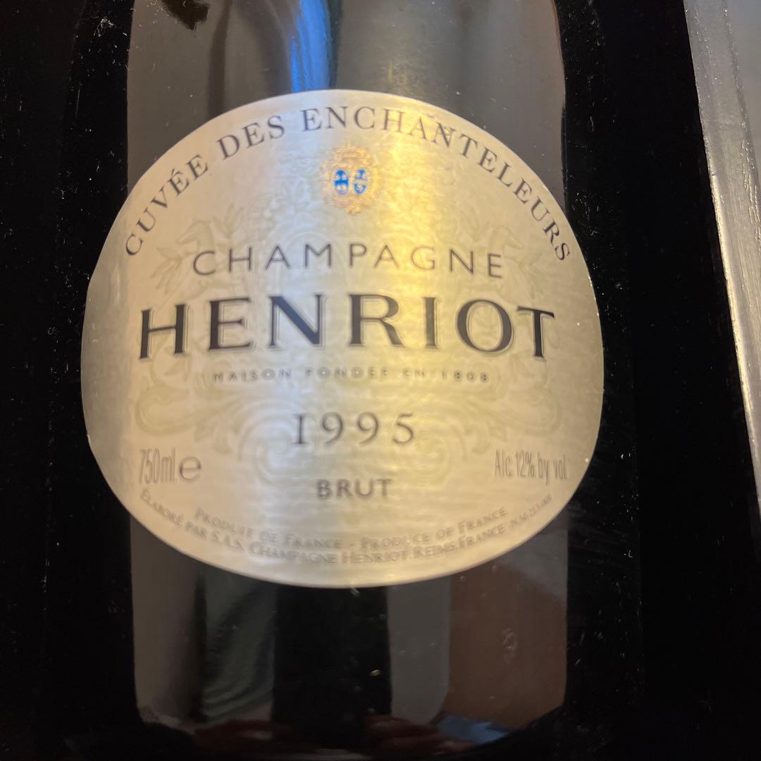 HENRIOT 1995年 シャンパン アンリオ キュベアンシャンテルール - メルカリ