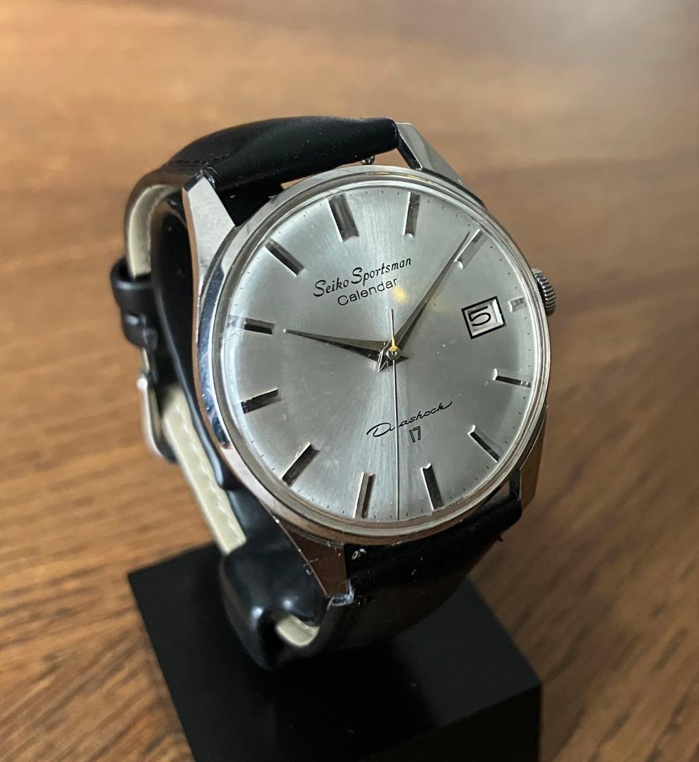 【稼働品】セイコー スポーツマン17 15042 手巻き