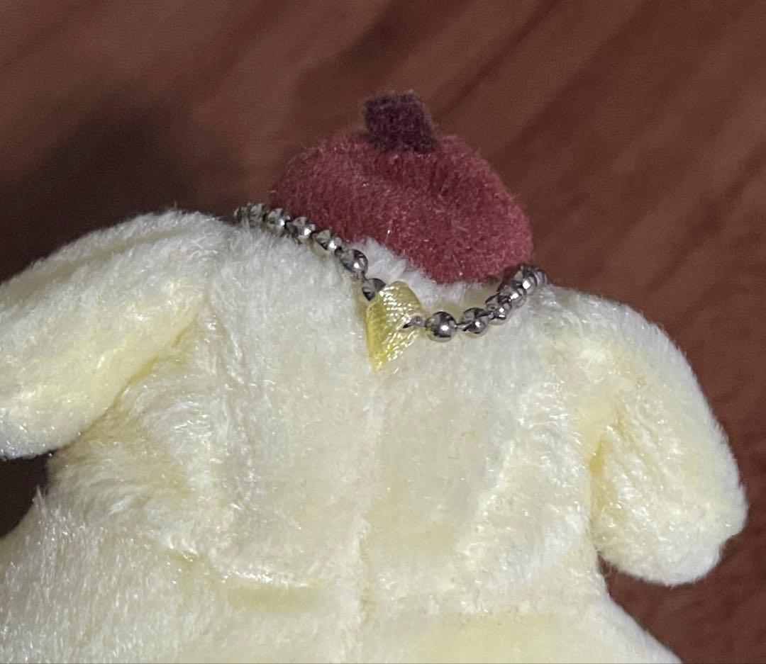 ポムポムプリン　マスコット　キーホルダー　ボールチェーン　ぬいぐるみ　レア　平成