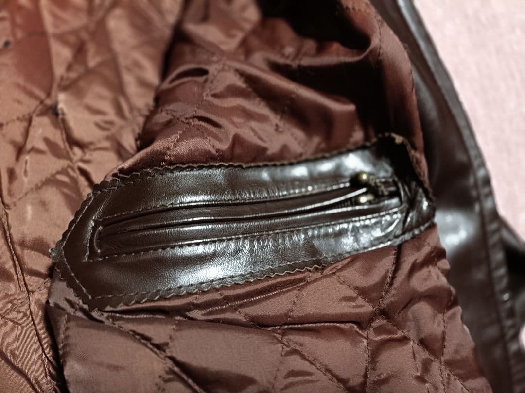 肉厚 馬革 ハーレーダビッドソン L シングルライダースジャケット