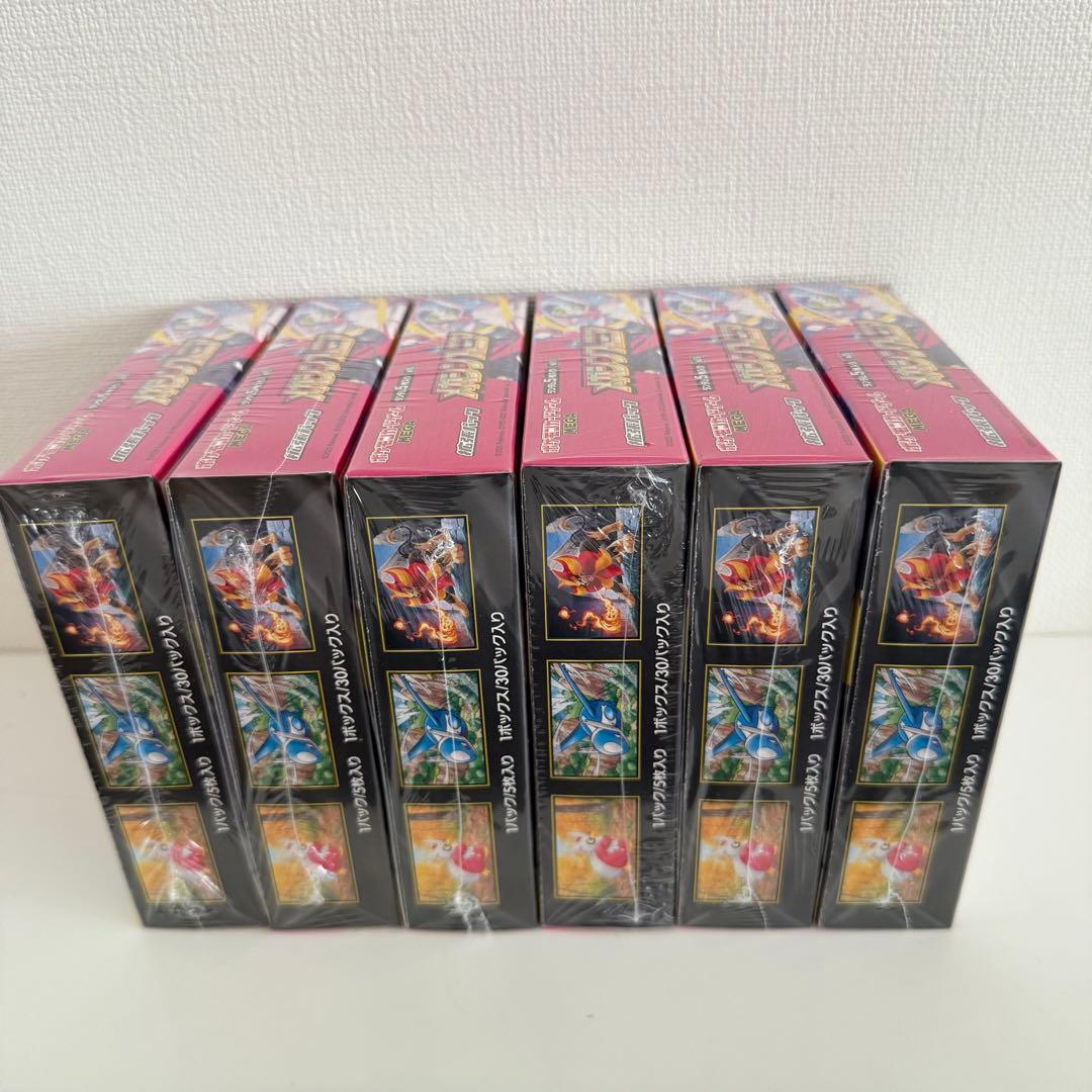 (6箱)ポケモンカードゲーム メガシンフォニア box (シュリンク付き)