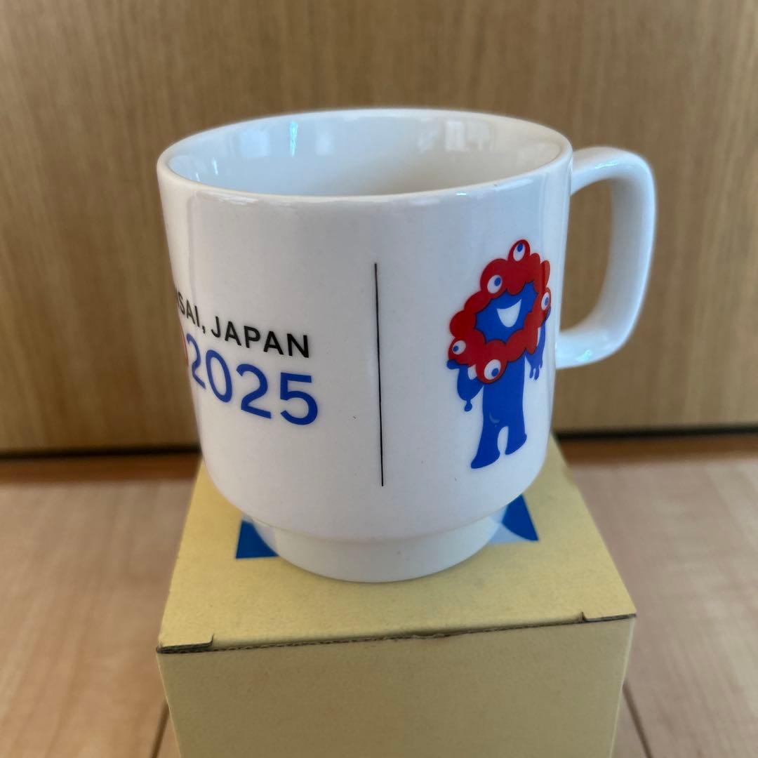 大阪万博2025 陶器製マグカップ - メルカリ