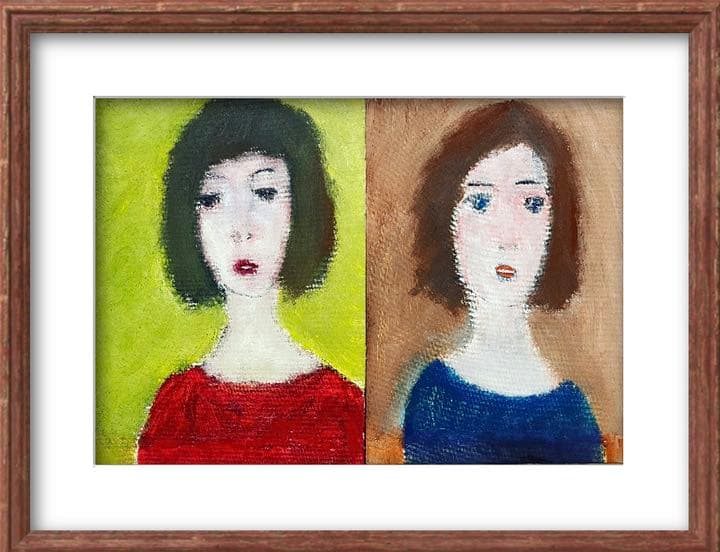 絵描きhiro C「姉妹」