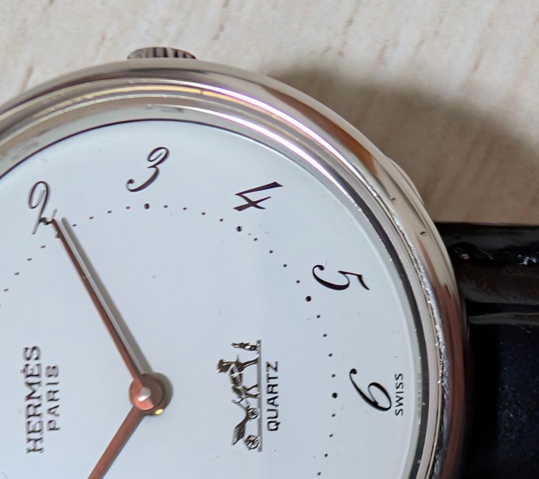 エルメス　アルソー　HERMES　メンズ　レディース　ボーイズ　クォーツ