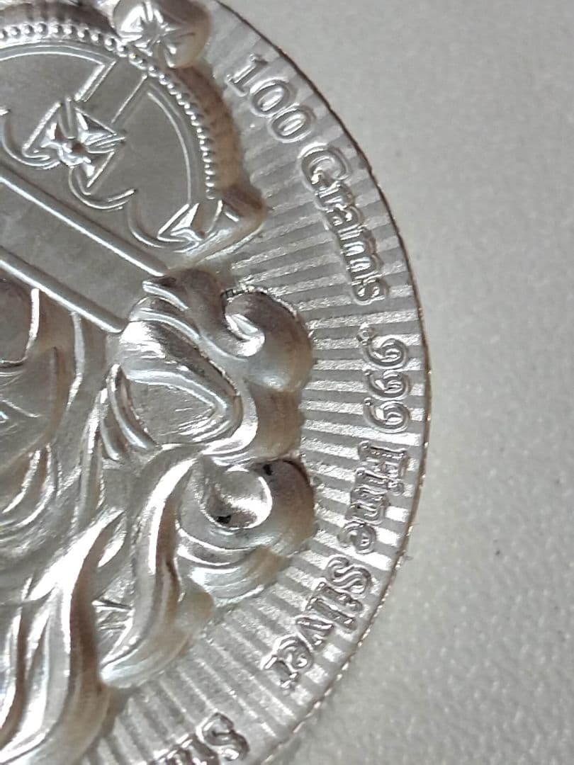 純銀　スコッツデール　ライオン　スタッカー