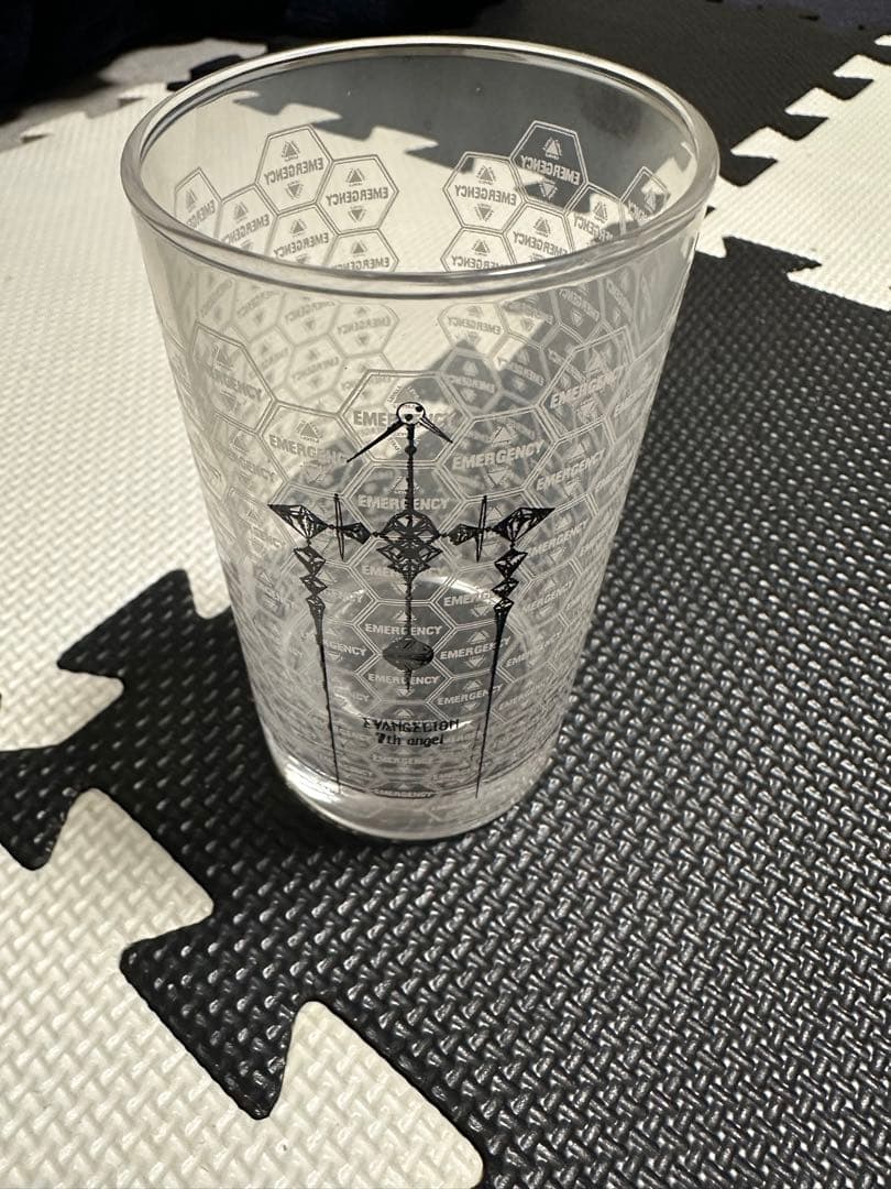 エヴァンゲリオン展 限定 第七使徒グラス 全2種(赤／青