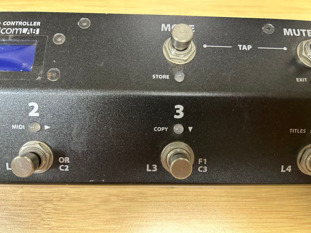 MusicomLab EFX-LE スイッチャー