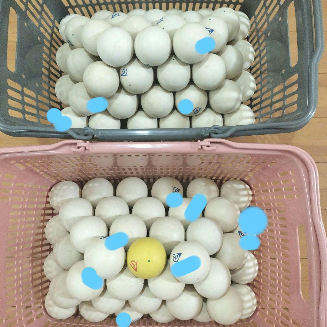 ソフトテニスボール　青ダンロップ　100球 中古 ソフトテニスボール 青ダンロップ 100球 中古 ソフトテニスボール 青