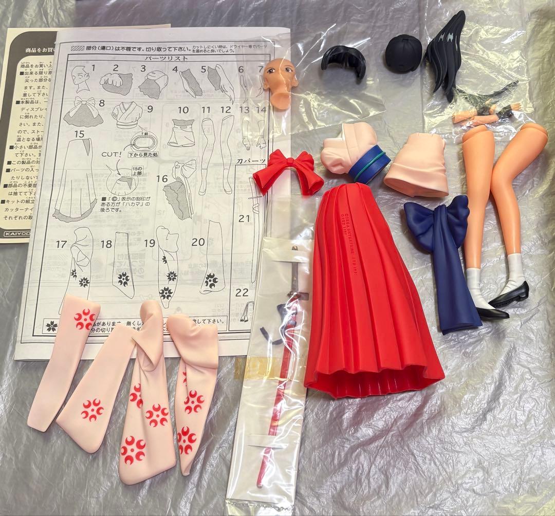 真宮寺さくら サクラ大戦 1/6 ソフトビニール 塗装済み フィギュア