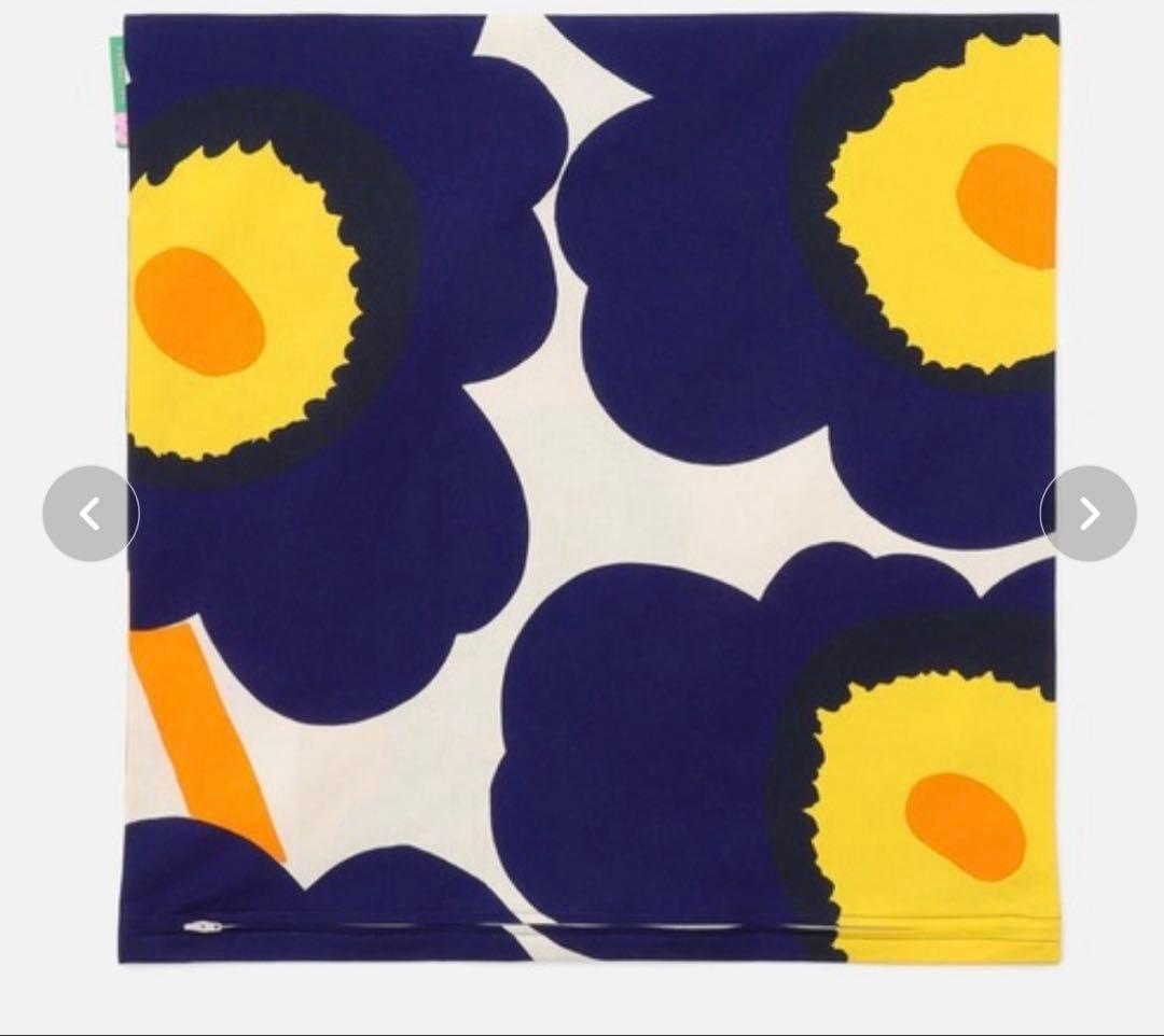 新品未使用✨マリメッコ クッションカバー 60th ダークブルー2枚セット