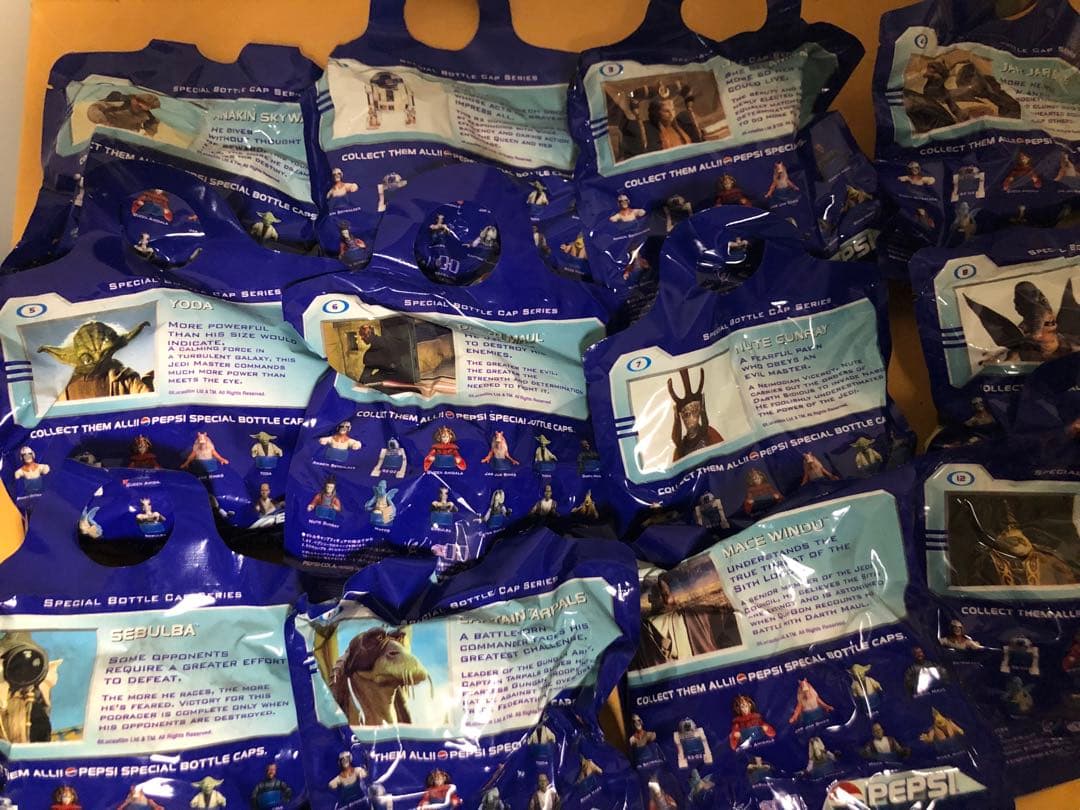 ペプシコーラ スターウォーズ スペシャルボトルキャップ 全12種セット 未開封