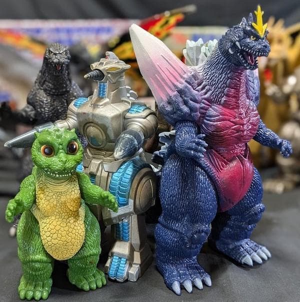 ゴジラ平成VSシリーズ（バンダイ）ソフビフィギュアコンプリート20体
