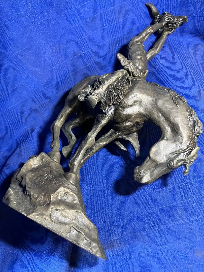 BUCK McCain　ブロンズ像　銅像　西洋彫刻