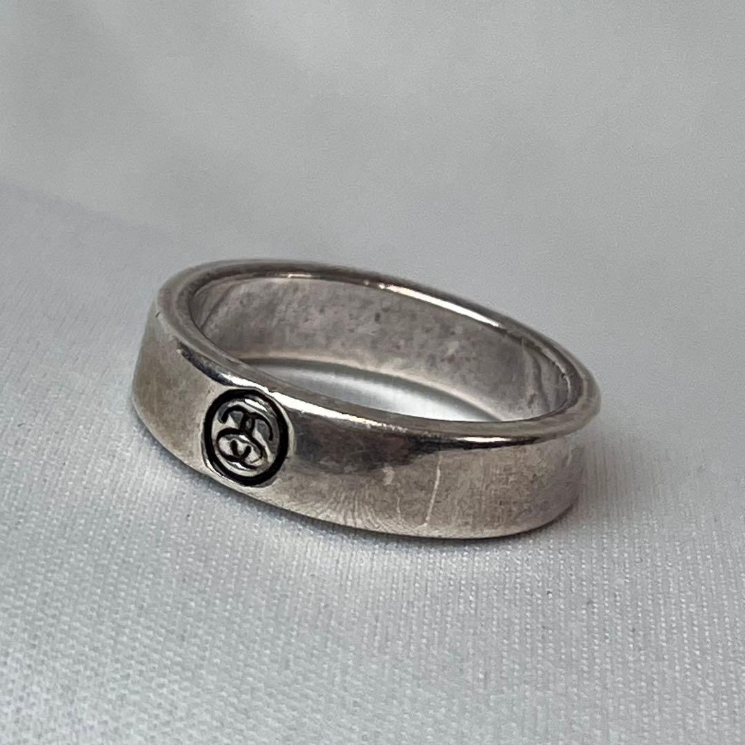 STUSSY SOLID SILVER ssリンク シルバーリング