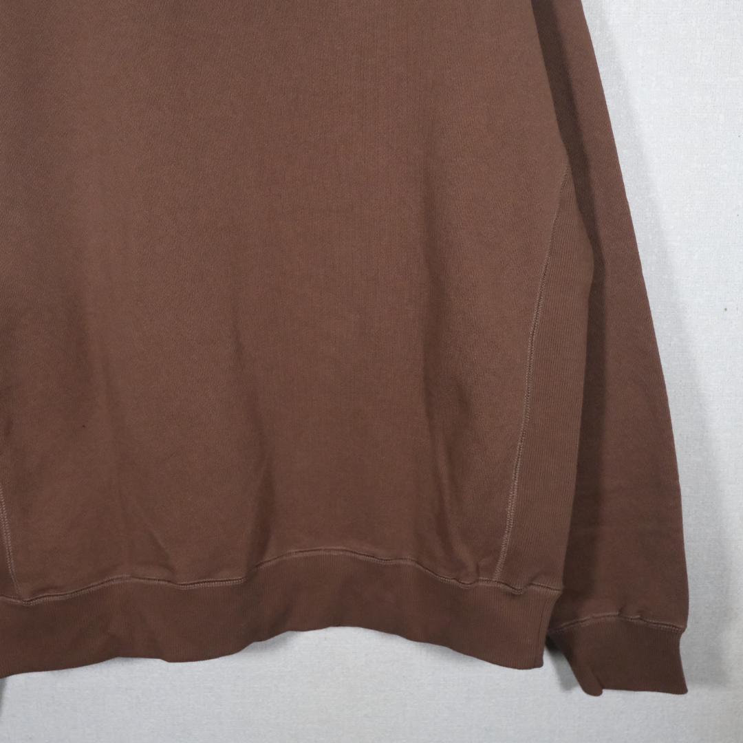 BLACK EYE PATCH 取扱注意 ロゴ パーカー ブラウン M