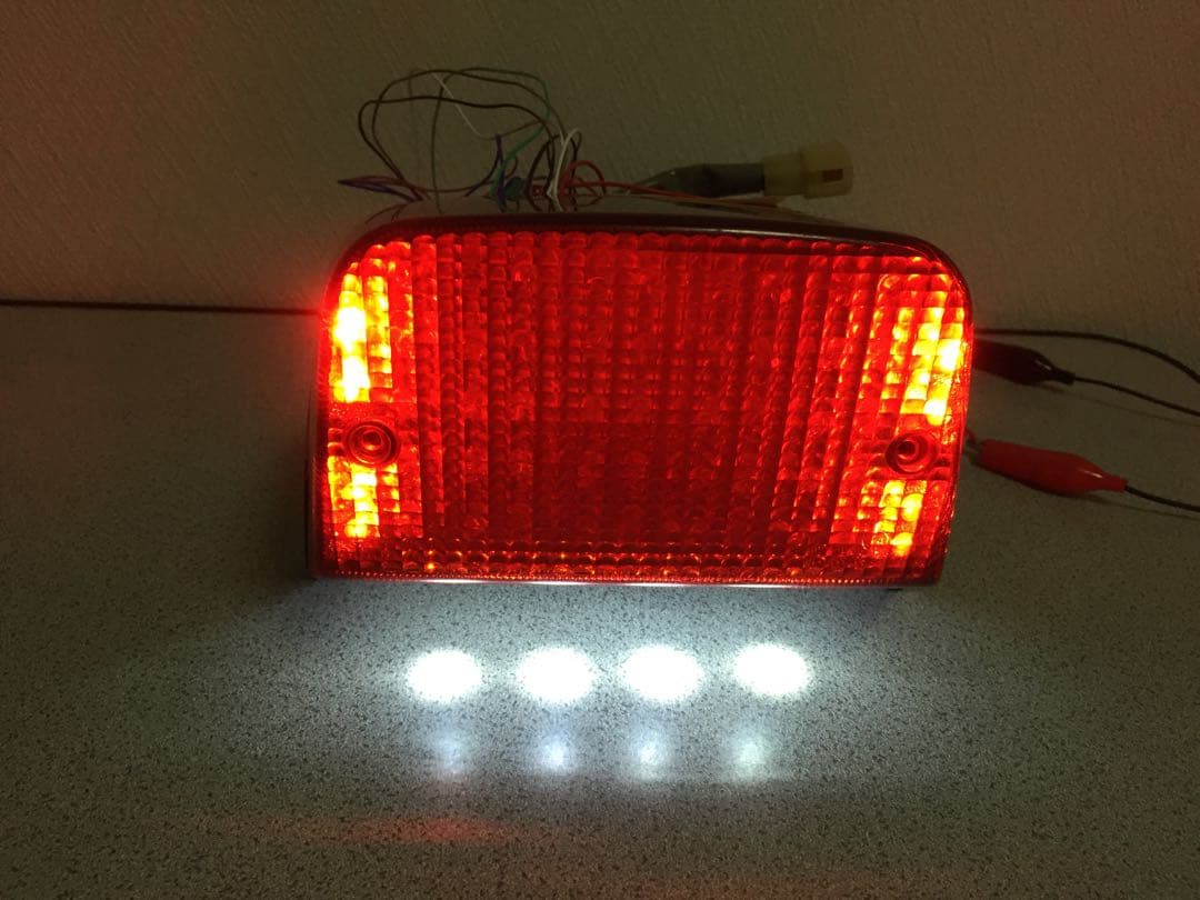 RGB ゼファー400/バルカン400☆流星テールランプLEDユニット☆