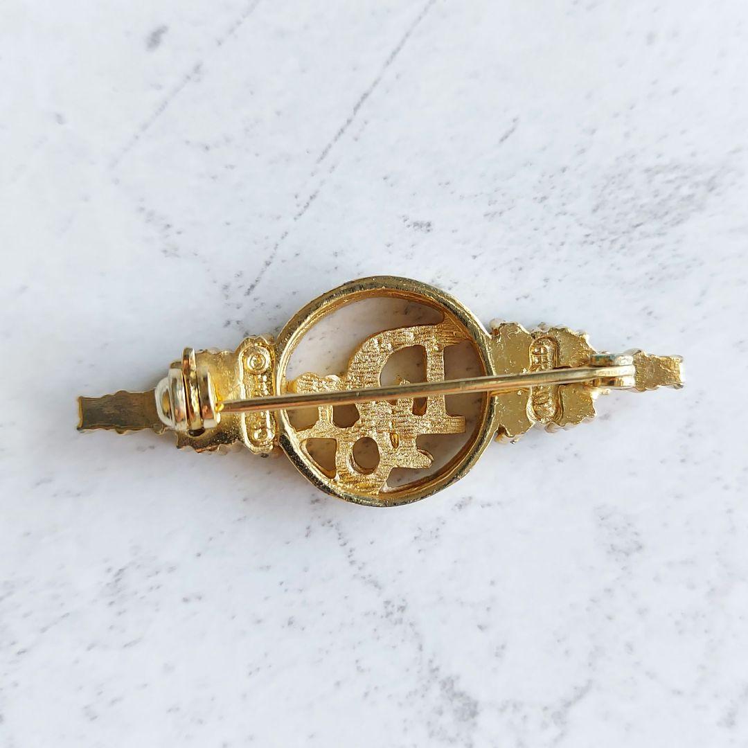 クリスチャンディオール ブローチ ゴールド ドイツ ビジ