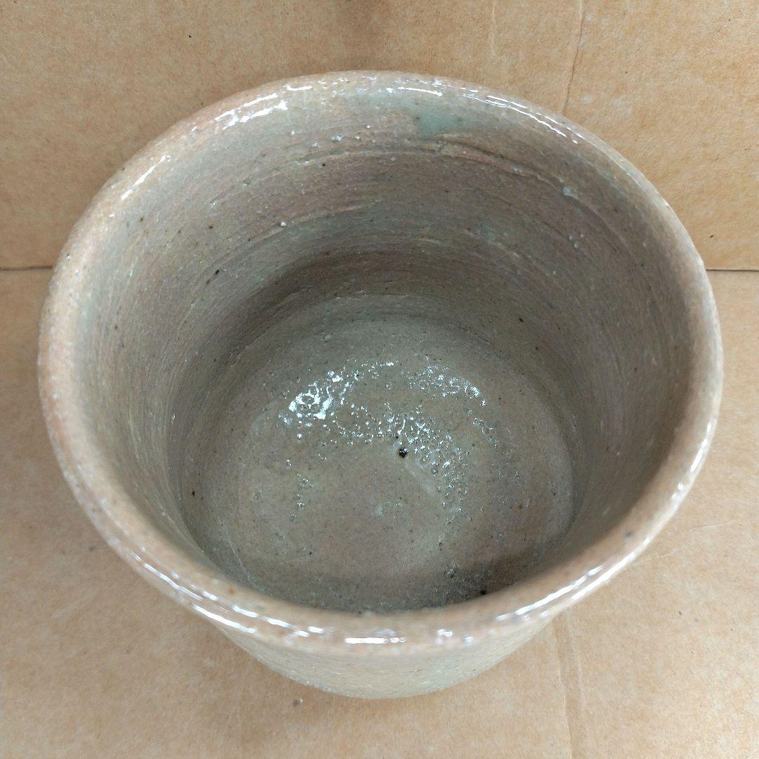 【本物保証】濱田庄司(浜田庄司) 湯呑 共箱 美品 人間国宝 益子焼 民藝 紐紺