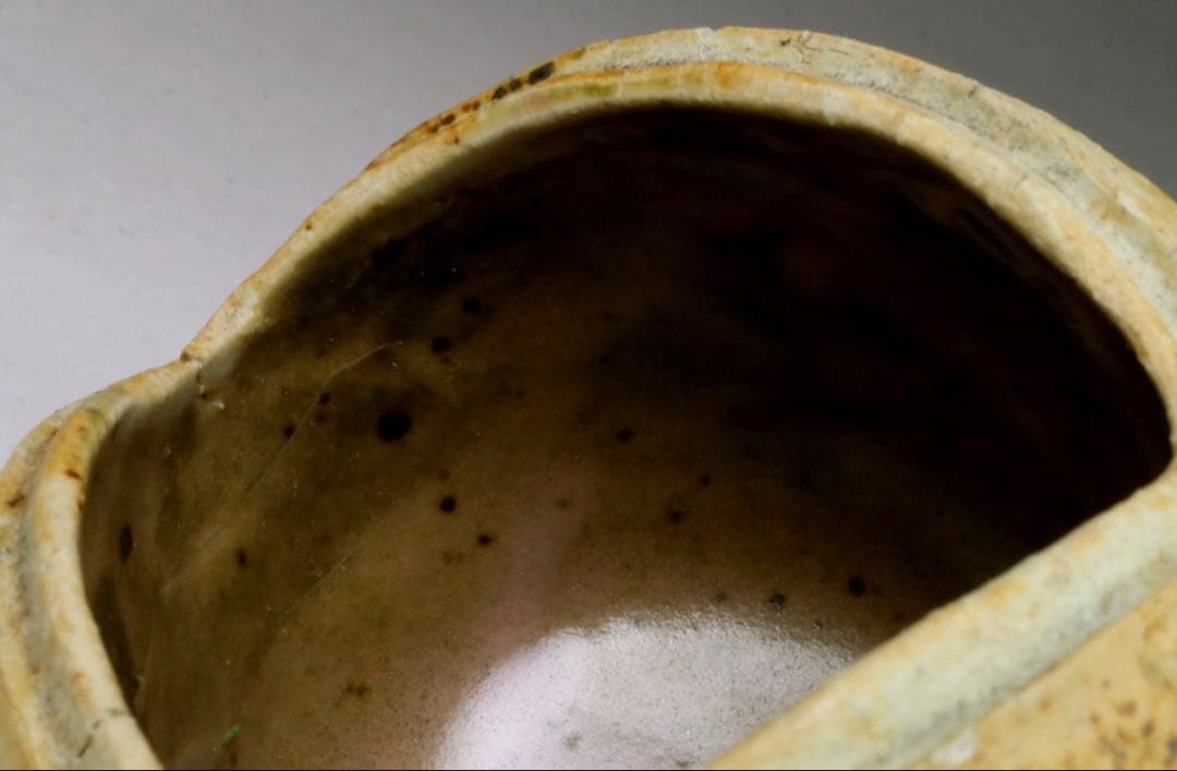 稀少】 河本太郎 作 鍛穹陶容 共箱付 / 陶器 陶芸 作品 美術 芸術