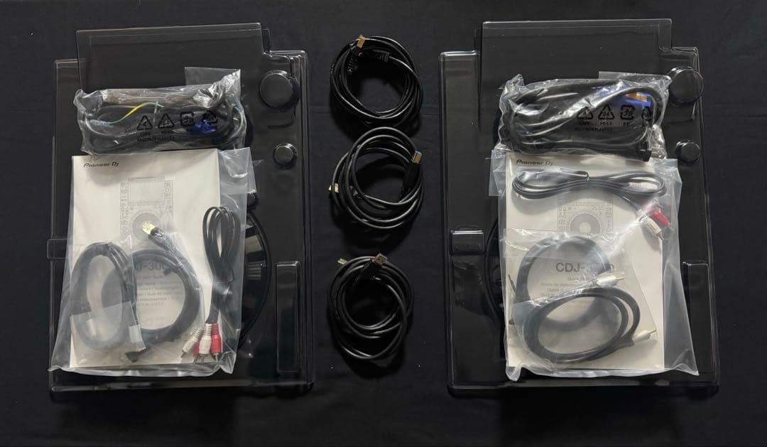 Pioneer DJ / CDJ-3000 2台 (カバー, ケーブル付)