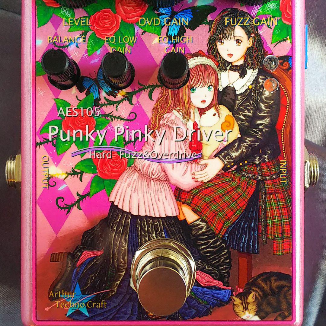 オーバードライブ＆ハードファズ AES105 PunkyPinkyDriver - メルカリ
