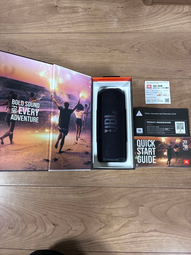 数回程度使用　JBL FLIP6 ブラック ワイヤレススピーカー　防水 Amazon.co.jp: JBL FLIP6 Bluetoothスピーカー 2ウェイ・スピーカー