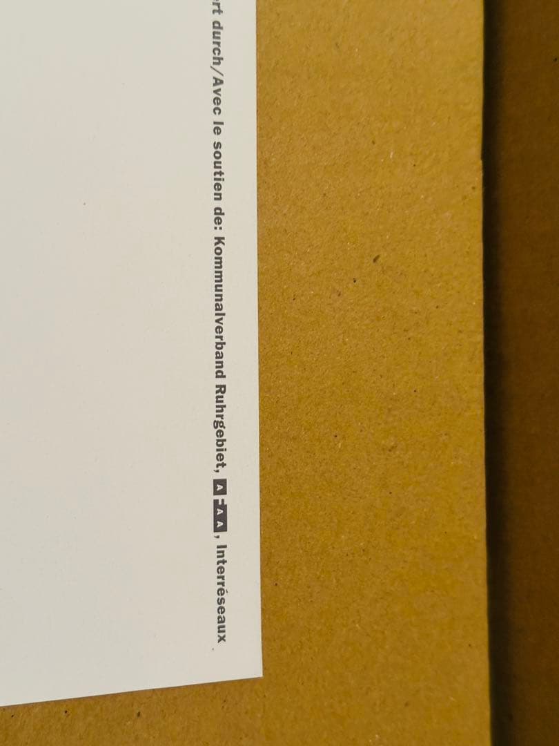 Uwe Loesch (1994年 展覧会オリジナルポスター)