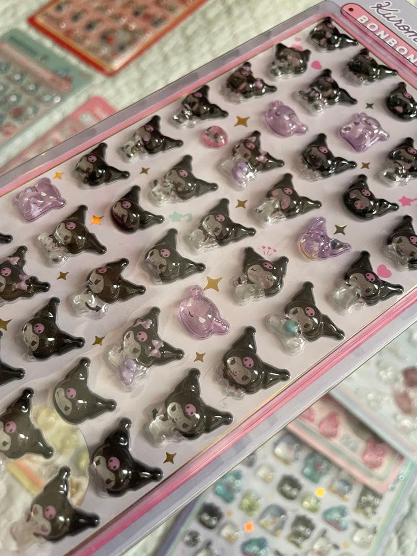 サンリオボンボンドロップシールミニ　8枚　コンプリート　正規品