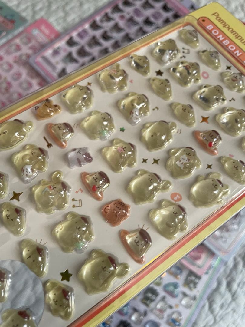 サンリオボンボンドロップシールミニ　8枚　コンプリート　正規品