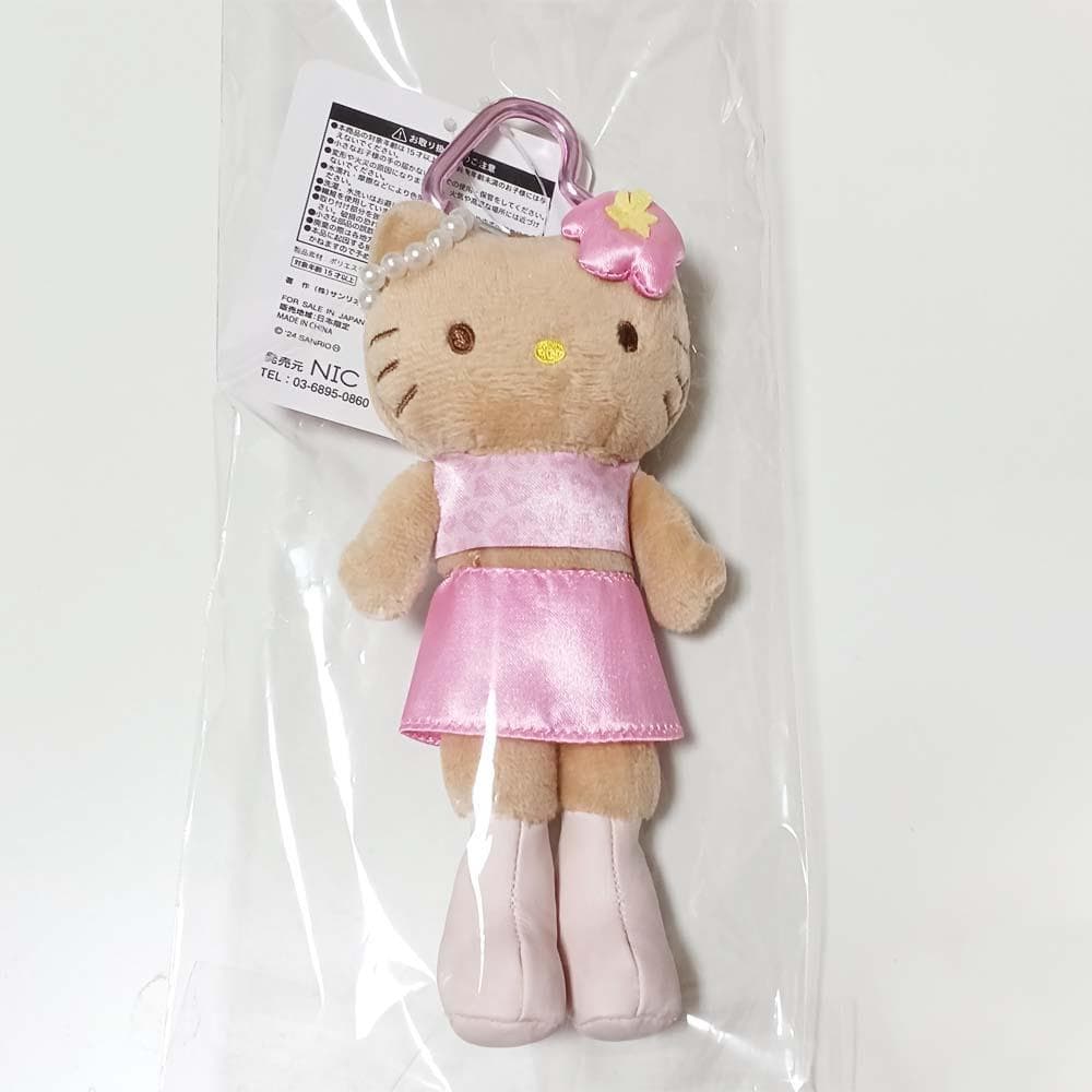 ハローキティ スタイルアップマスコット GOGO GAL ドレス ピンク