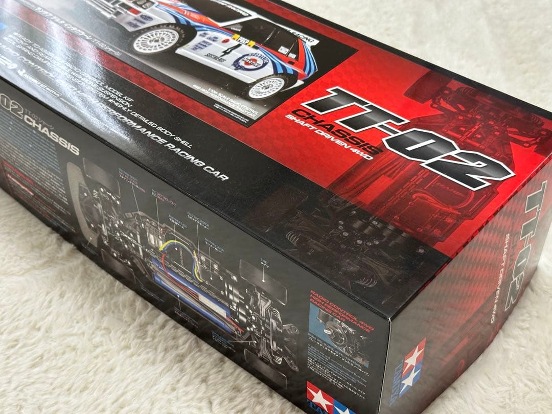 タミヤ　ランチアデルタインテグラーレ（TT-02シャーシ）