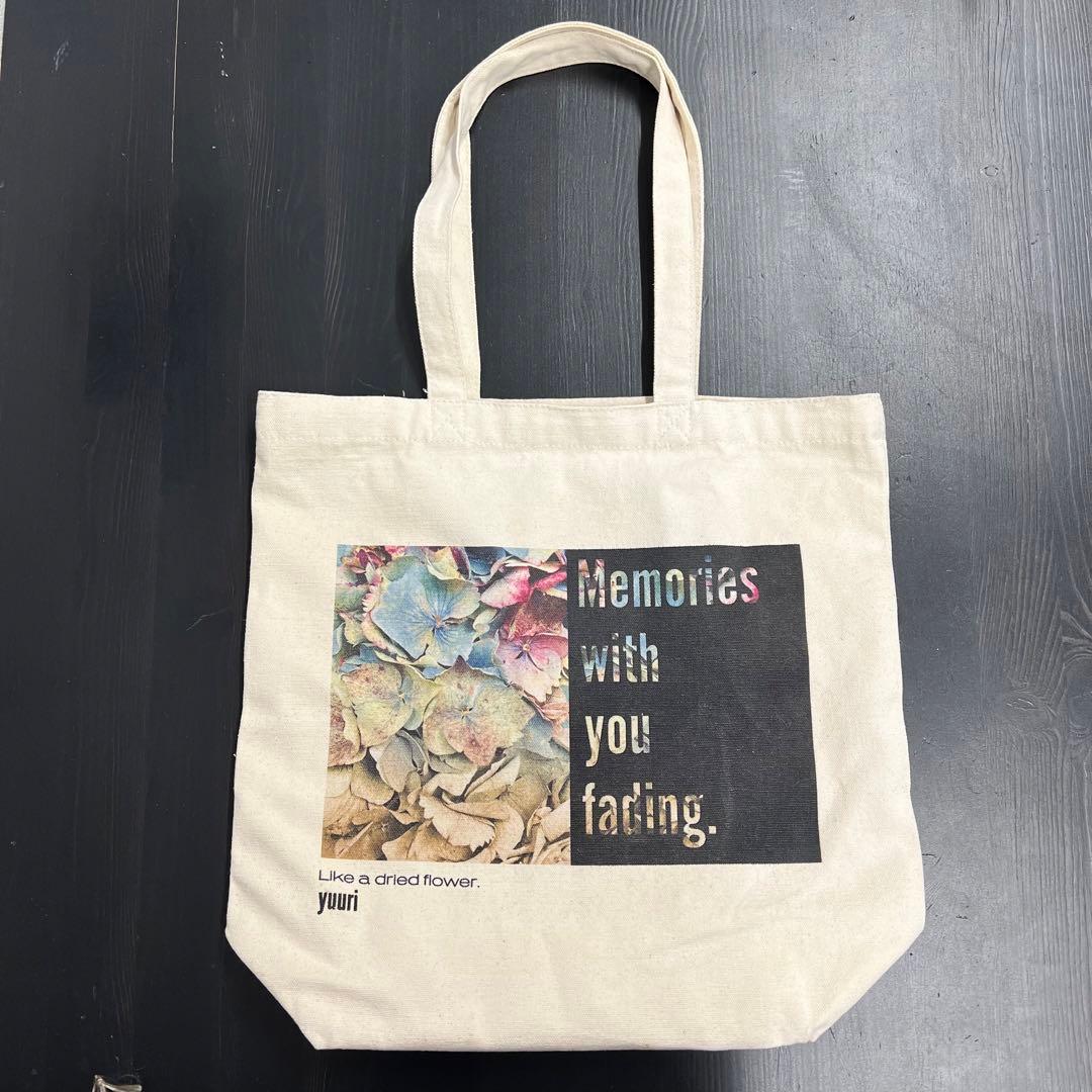 優里 ドライフラワー トートバッグ