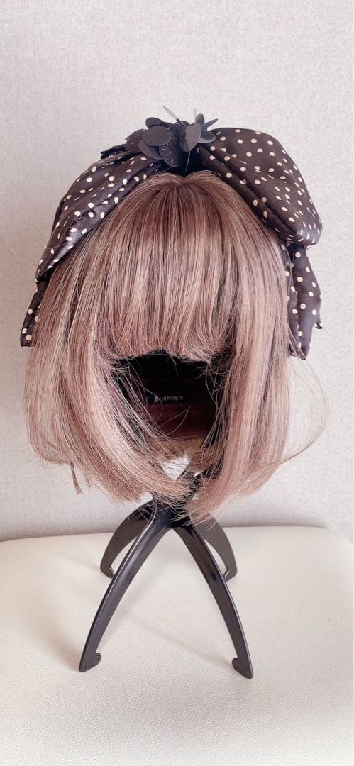 tsubakian×yuminiqueヘッドドレス③つつみこむかたち王道ブラック