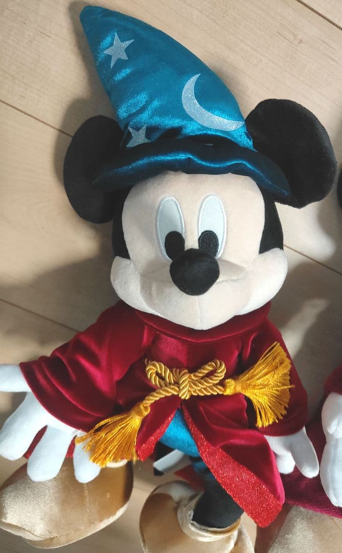 ファンタジア　ディズニーストア　ミッキーぬいぐるみ　可動式　85周年　25周年