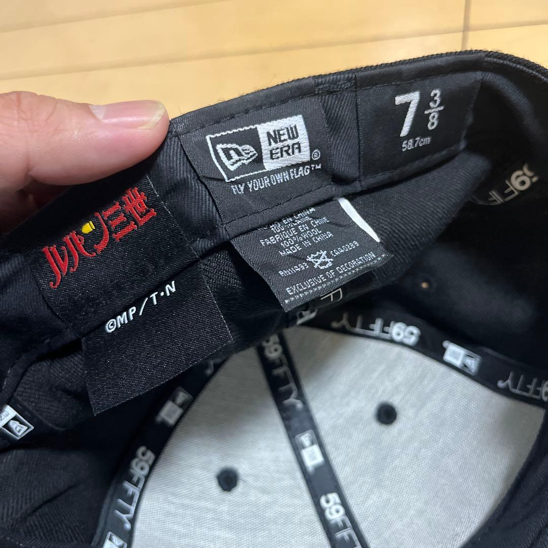 【激レア】New era ルパン3世　キャップ　帽子 58.7cm
