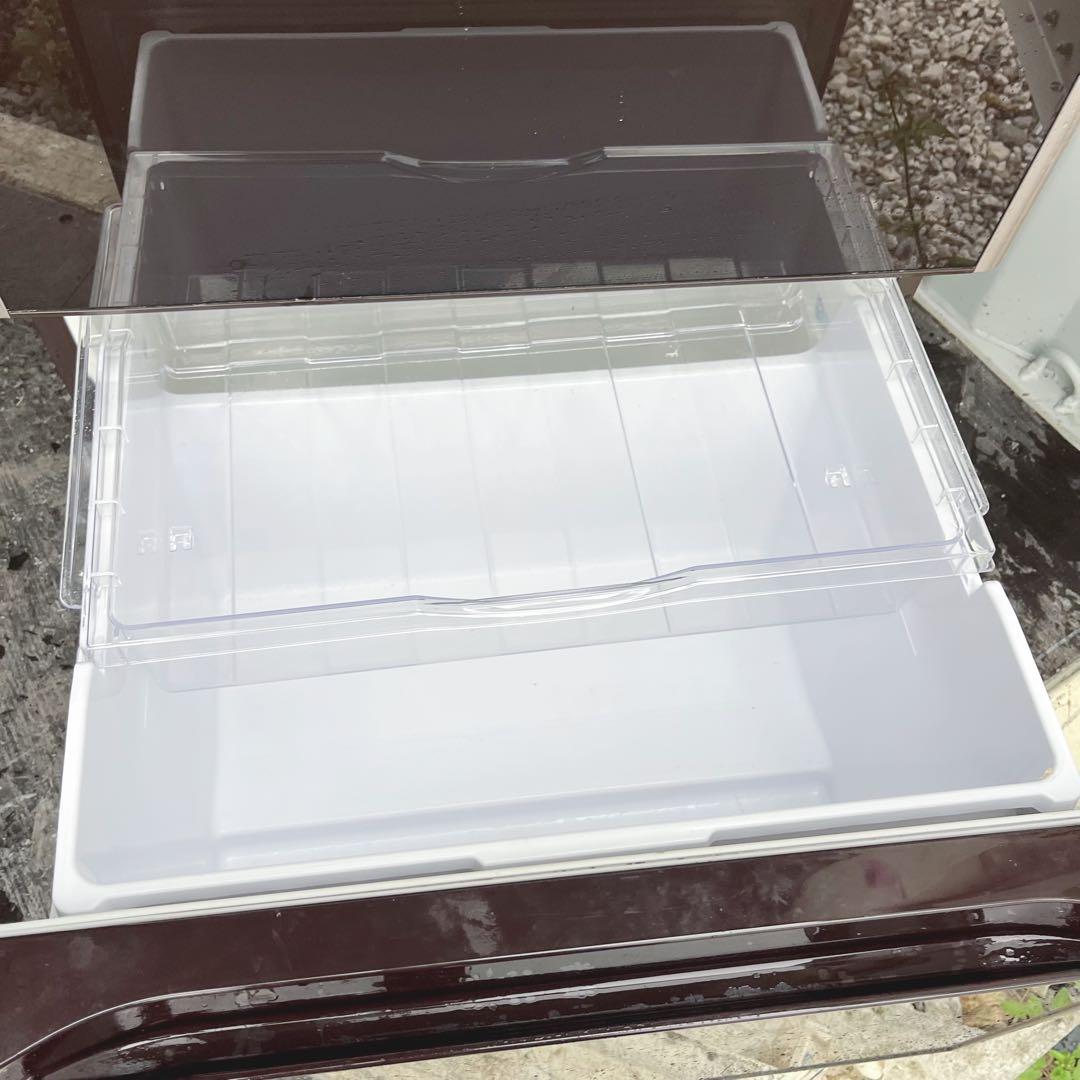 315取付無料！日立高性能真空チルド搭載おしゃれブラウン5ドア冷蔵庫！